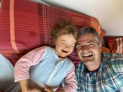 Friedliches Erwachen an nächsten Morgen