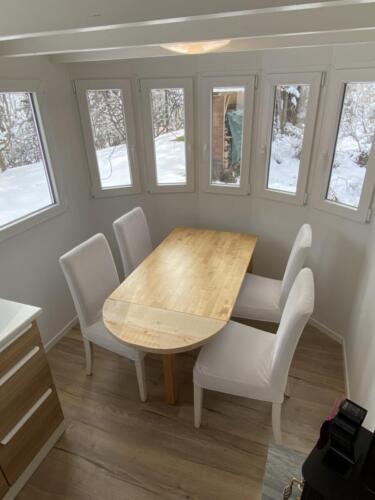 Möblierung des Wintergartens