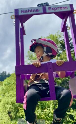 Ich strahle bei der ersten Fahrt!